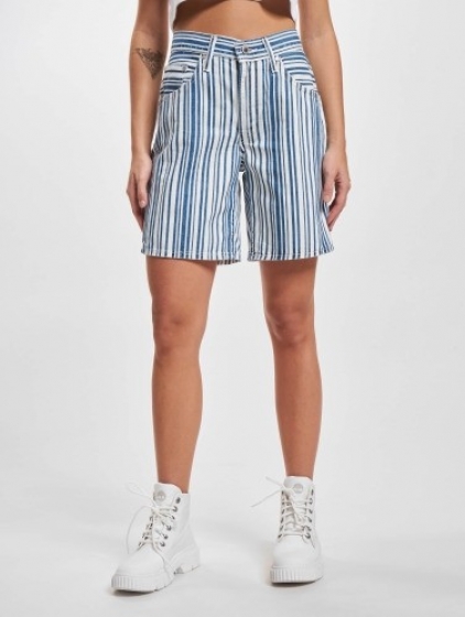 LevisshortsSilvertabinblauw