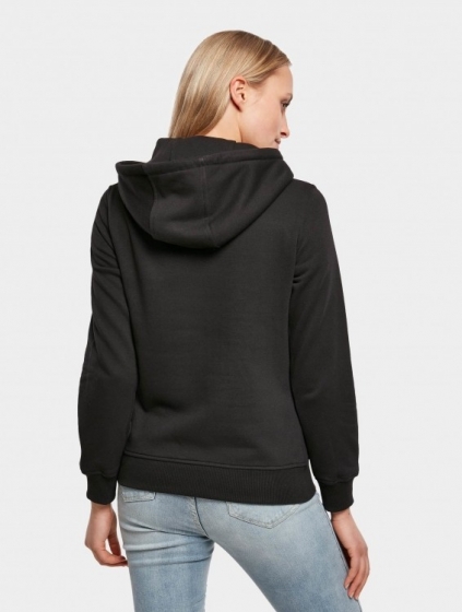 BuildYourBrandLadiesMerchHoodyVrouwenopkleurzwartMaatL