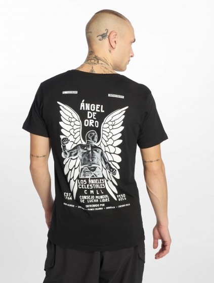 MerchcodeAngelTeeMannenopkleurzwartMaatL
