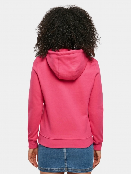 BuildYourBrandLadiesBasicHoodyVrouwenopkleurrozeMaat5XL