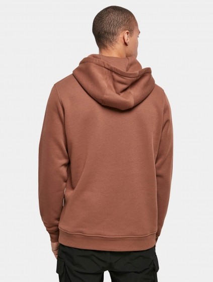 BuildYourBrandHeavyHoodyMannenopkleurbruinMaat2XL