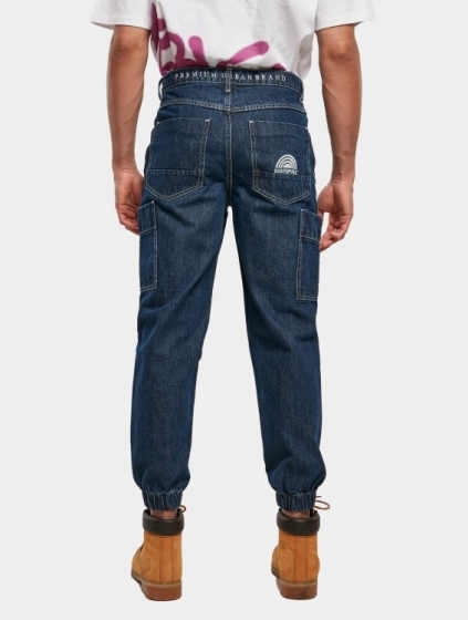 SouthpoleDenimWithCargoPocketsMannenopkleurblauwMaat34