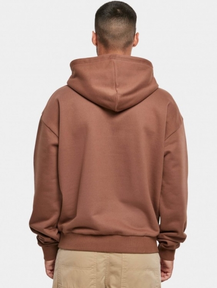 BuildYourBrandUltraHeavyCottonBoxHoodyMannenopkleurbruinMaat4XL