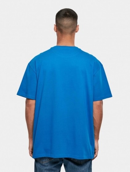 BuildYourBrandHeavyOversizeT-ShirtMannenopkleurblauwMaat4XL