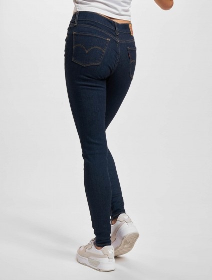Levis710SuperSkinnyFitJeansVrouwenopkleurblauwMaatW26L32