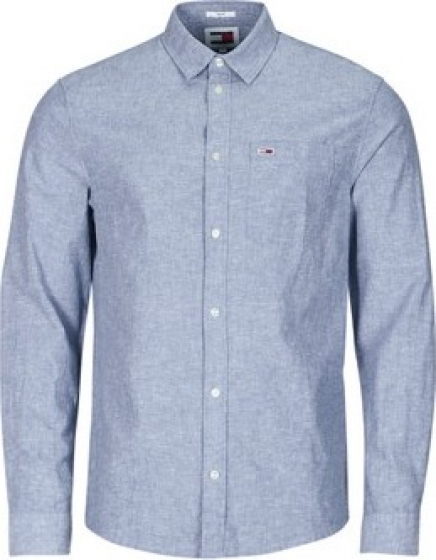 OverhemdLangeMouwTommyJeansTJMREGLINENBLENDSHIRT