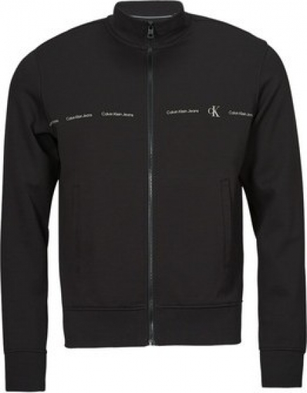 SweaterCalvinKleinJeansLOGOREPEATZIPTHROUGH