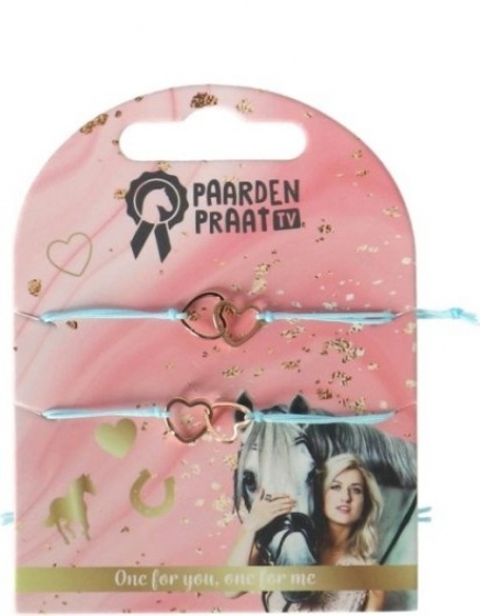 PaardenpraattvBestFriendsForeverBlauwGoud