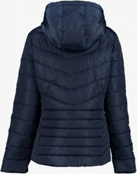 TwoDaygewatteerdedameswinterjasblauw