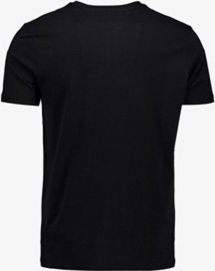 UnsignedherenT-shirtmetopdrukzwart