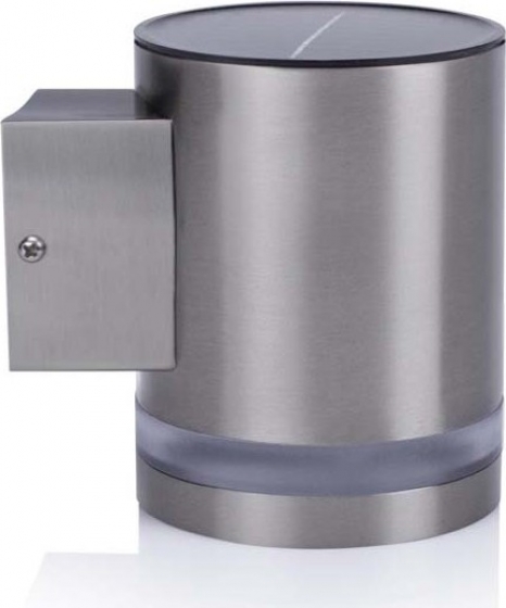 SmartwaresDSSolarwandlamp-Zonne-energie-LEDlamp-Zilver