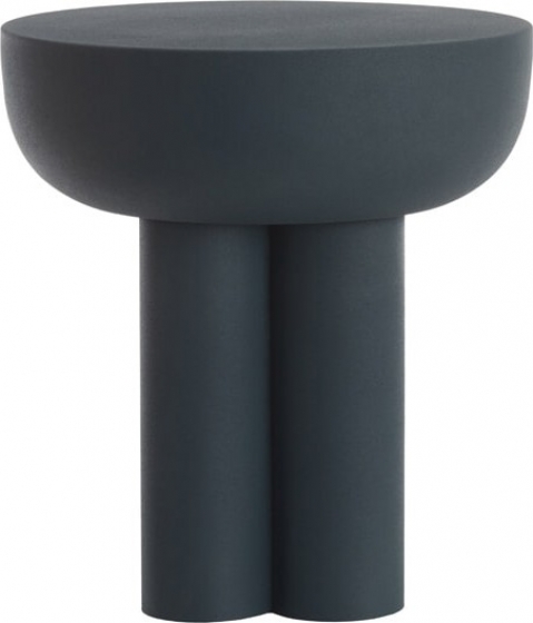 LightLivingBijzettafelMikola46cm-MatDonkerblauw-Rond