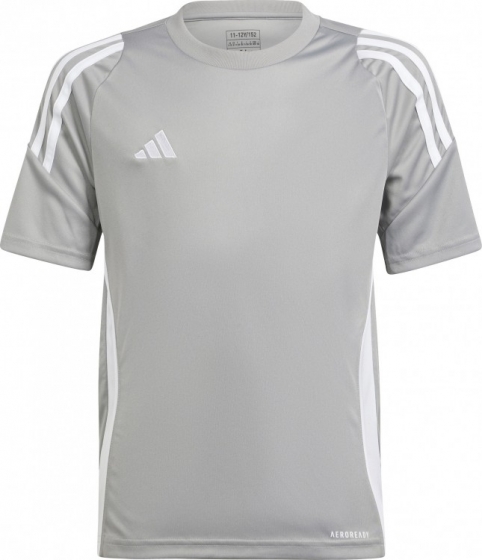adidasTiro24VoetbalshirtKidsLichtgrijsWit
