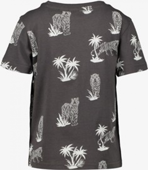 UnsignedjongensT-shirtmettijgersgrijs