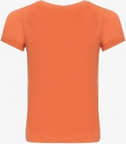 TwoDaymeisjesT-shirtmettijgerkoporanje