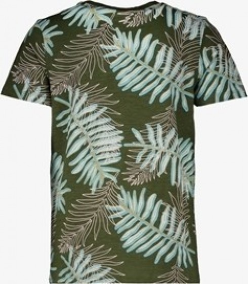 UnsignedjongensT-shirtmetpalmbladerengroen