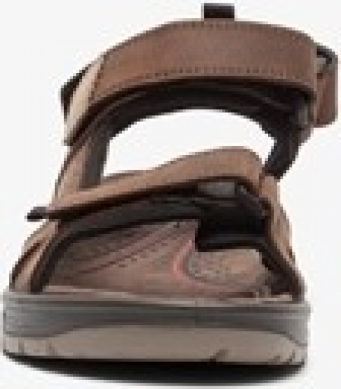 HushPuppieslerenherensandalenbruin