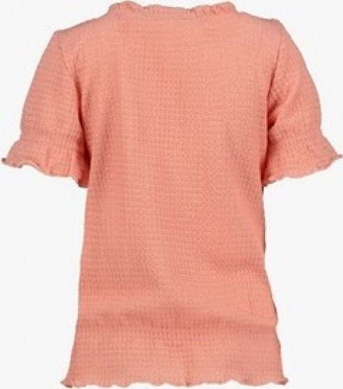 TwoDaylangmeisjesT-shirtkoraalroze
