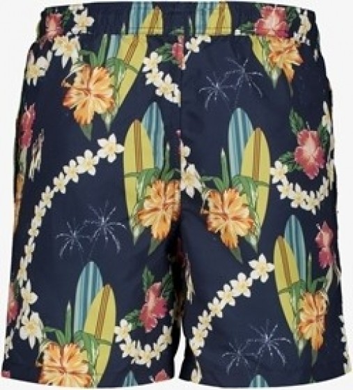 Produktherenzwemshortmetbloemenprintblauw