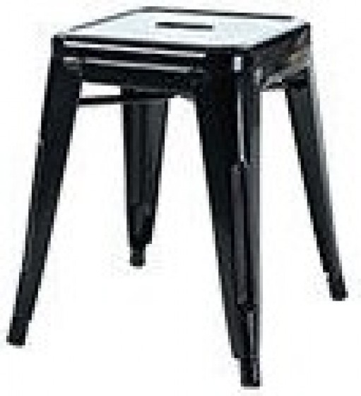 Metalencafkrukje-45cmhoog-Zwart