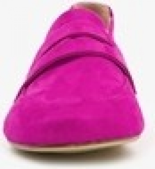 HushPuppiessuededamesloafersfuchsiaroze