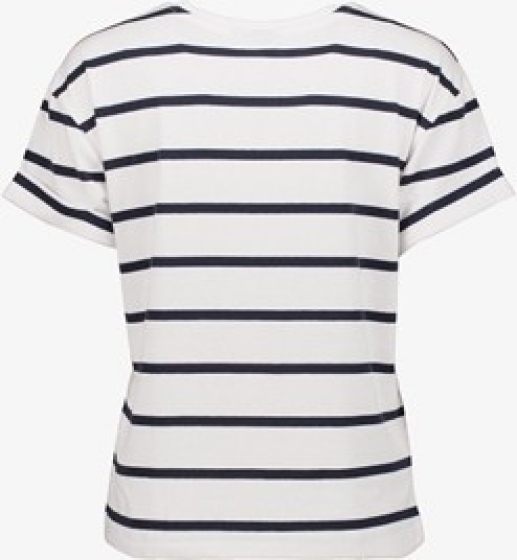 TwoDaygestreeptdamesT-shirtmettekstopdruk