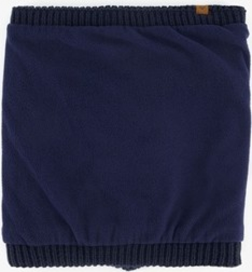 Gebreidejongenscolsjaalblauw