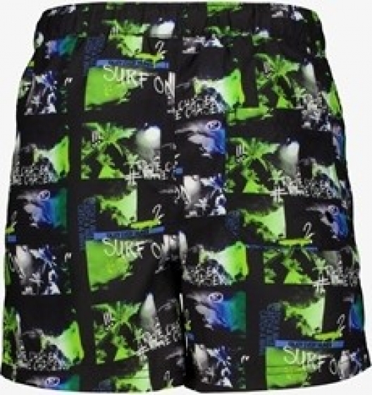 Osagajongenszwemshortfotoprintzwart