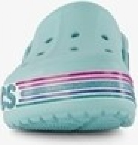 CrocsBayabandRainbowGlitterClogklompenblauw