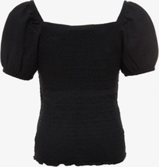 MyWaymeisjesT-shirtmetpofmouwzwart