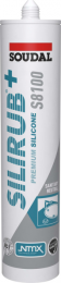 SoudalSilirubS8100SanitairSiliconekit-Zwart-300ml