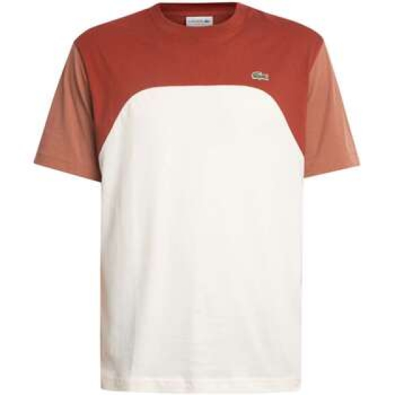T-shirtKorteMouwLacosteKleurblokkenT-shirt