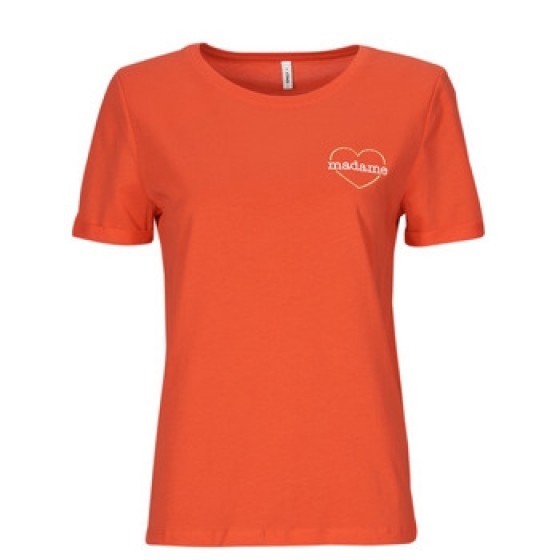 T-shirtKorteMouwOnlyONLBEATELIFESSHEARTTOPCSJRS