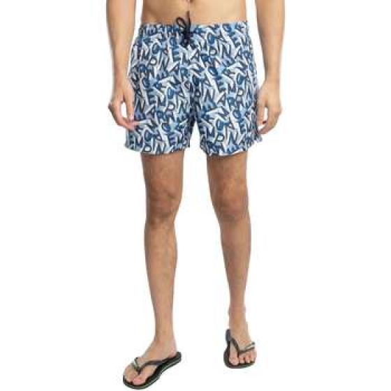 ZwembroekEmporioArmaniLogopatroonGrafischezwemshorts