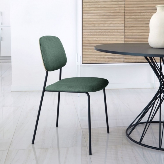 KaveHomeEetkamerstoelBenilda-Donkergroen