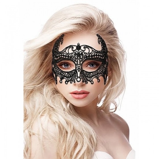 OuchEmpressBlackLaceMasker