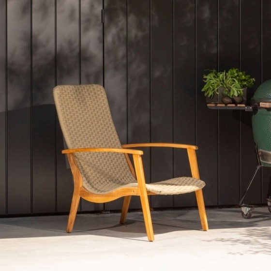 ExotanOutdoorFauteuilStonyTeakhoutentouw-Beige