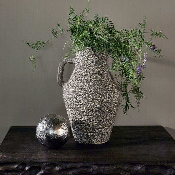 WOOODExclusiveVaasTabia23cm-Donkerbruin