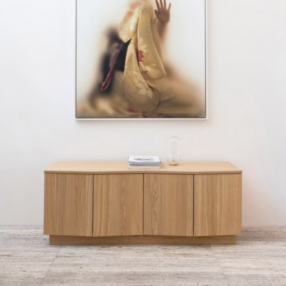 WOOODExclusiveTV-meubelZumaEikenhout133cm-Bruin-Japandi