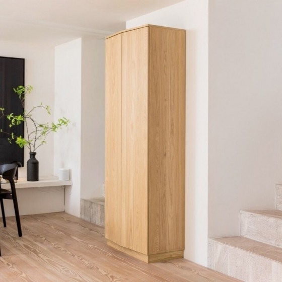 WOOODExclusiveOpbergkastZumaEikenhout210x67cm-Bruin