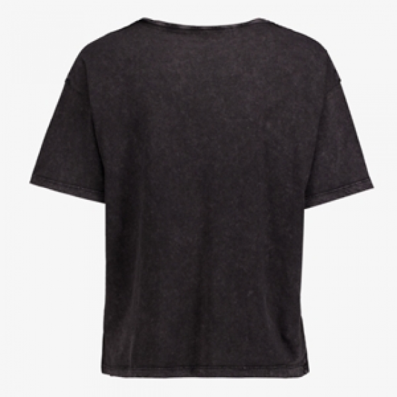 TwoDaydamesT-shirtacidwashzwart