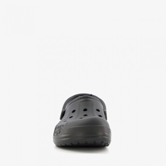 CrocsBayaLineddamesklompengevoerdzwart