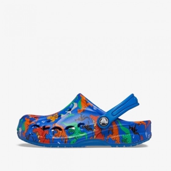 CrocsBayaClogkinderklompenblauwdino