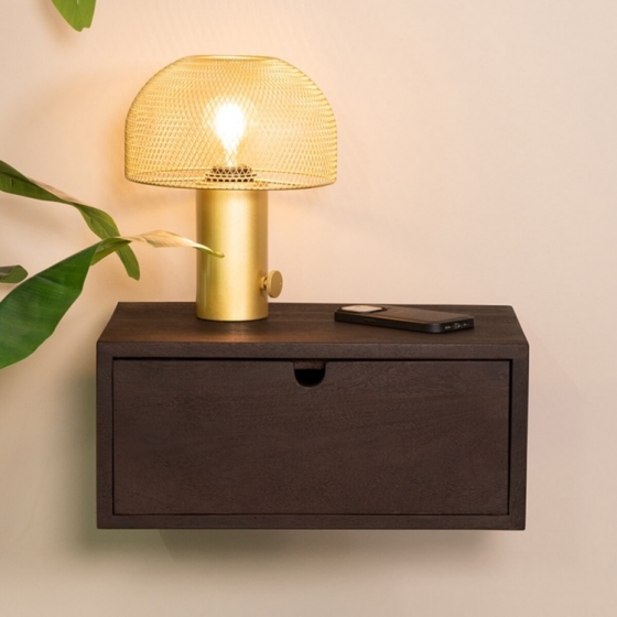 LABEL51ZwevendNachtkastjeHoverEspressoMangohout