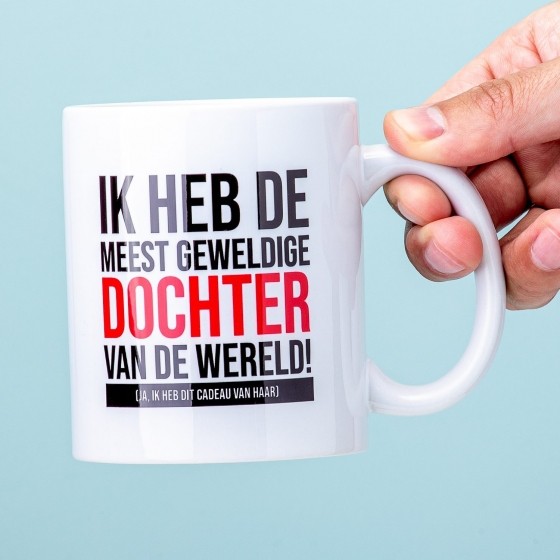 MeestGeweldigeDochterVaderdagMok