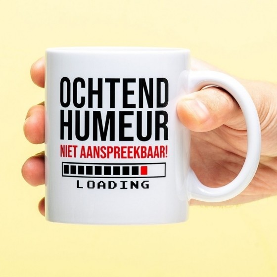 OchtendhumeurNietAanspreekbaarMok