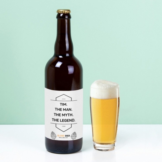 GepersonaliseerdeBierflesTheMan750ml