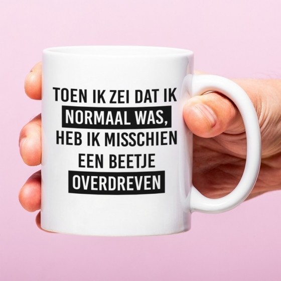 MokIkHebEenBeetjeOverdreven
