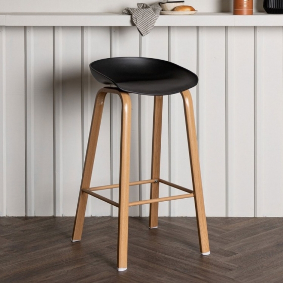 NohrBarkrukChalonKunststofenhoutlookzithoogte75cm