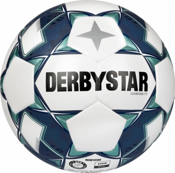DerbystarVoetbalDiamondV221163Witblauw